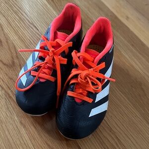 Adidas Kids Black and Red Sneakers